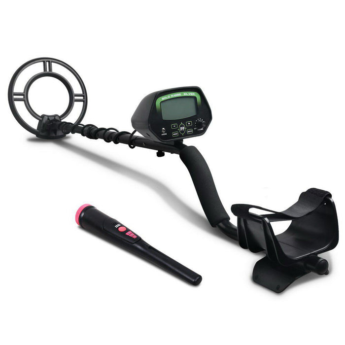 LCD Pinpointer 6.5kHz Pro Comfort Metal Detector | Up to 22cm Deep Sensitive Searching and Detection
