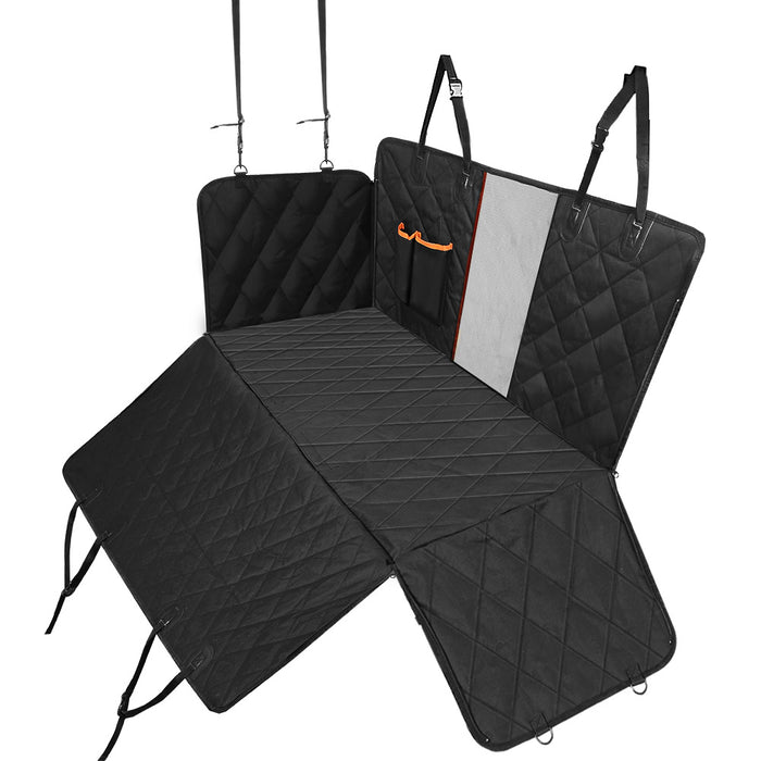 132cm Waterproof Non-Slip Pet Car Seat Cover | Travel Dog Hammock Seat Protector