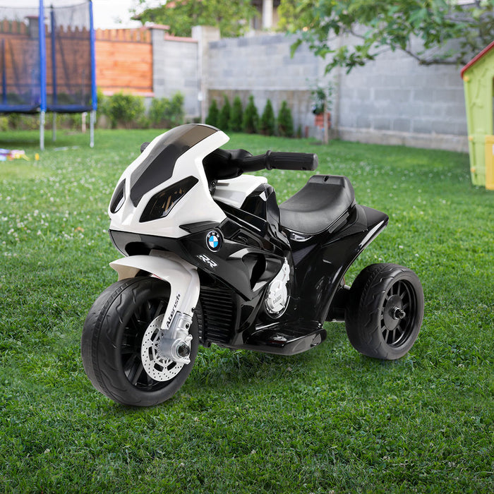 Funzee Kids Ride On BMW Electric Motorbike | BMW Licensed S1000RR White Electric Motorcycle