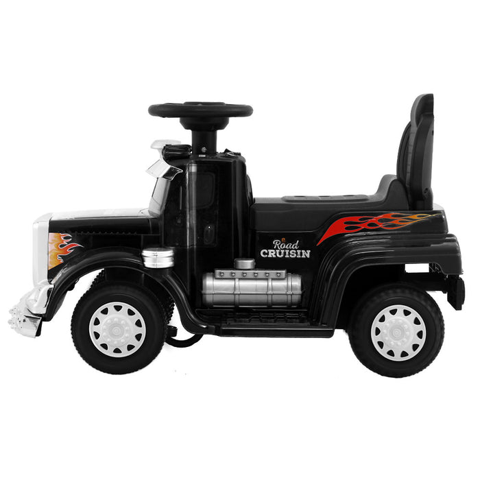Funzee Kids Ride On Electric Toy Truck | Kids Battery Operated Ride on Truck in Black