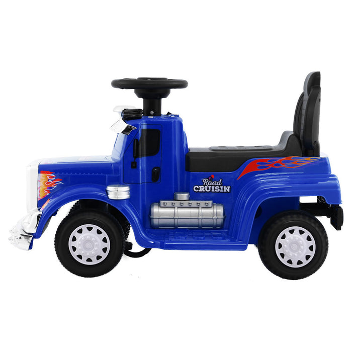 Funzee Kids Ride On Electric Toy Truck | Kids Battery Operated Ride on Truck in Blue