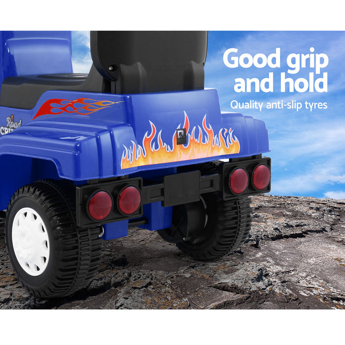 Funzee Kids Ride On Electric Toy Truck | Kids Battery Operated Ride on Truck in Blue