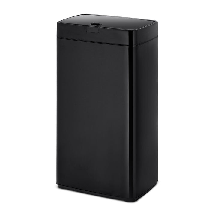 Automa 45L Black Motion Sensor Rubbish Bin | Hands Free Rubbish Bins