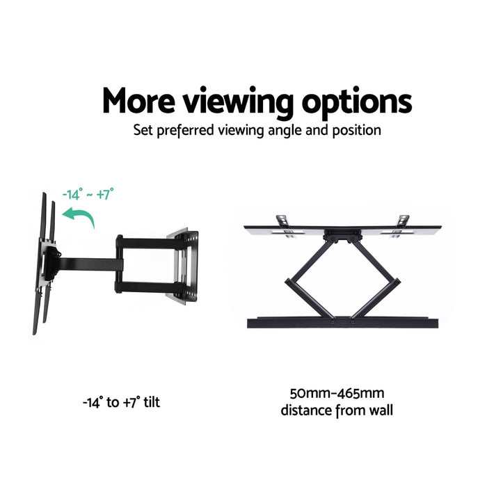 32 - 70 Inch  Multi Directional Full Motion Tilting TV Wall Mount | TV Bracket Swivel LED LCD Plasma VESA