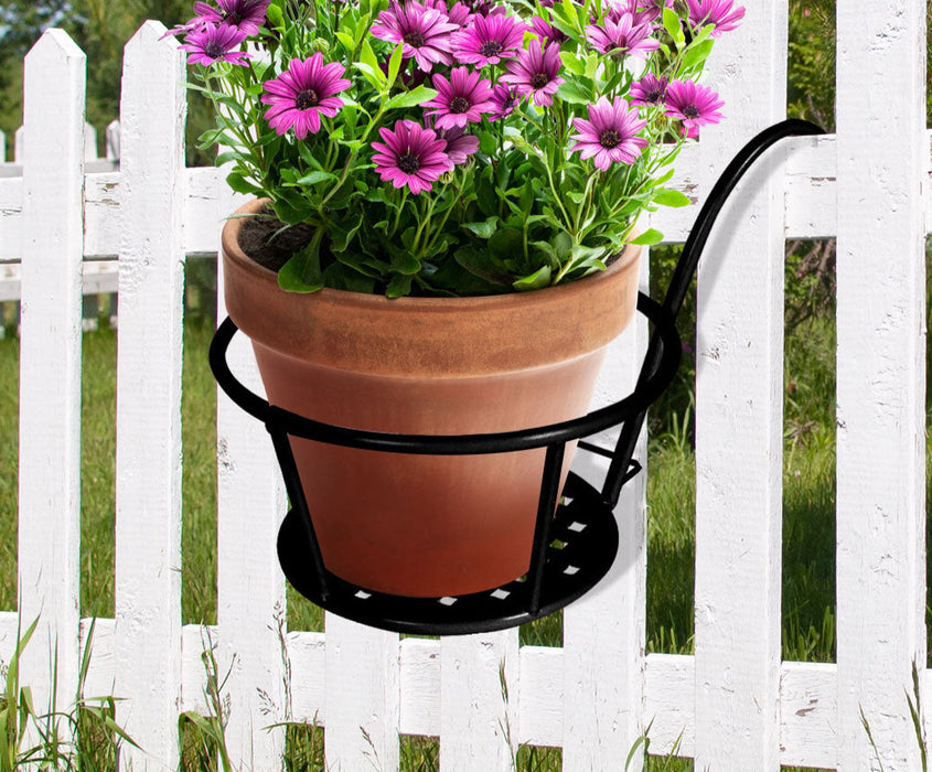 Natura 1x Flower Holder Plant Stand Hanging Pot in Bronze