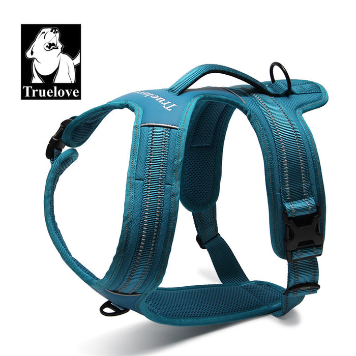 Medium Reflective Heavy Duty Harness Blue