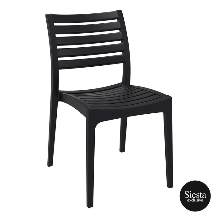 Premium High End Weather Resistant Ares Chair 83cm H - Black