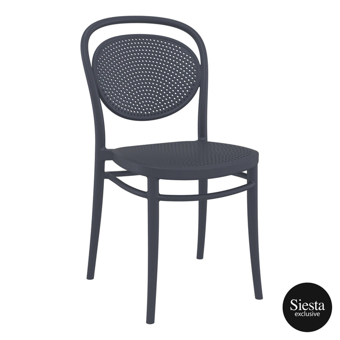 Premium High End Weather Resistant Marcel Chair 85cm H - Anthracite
