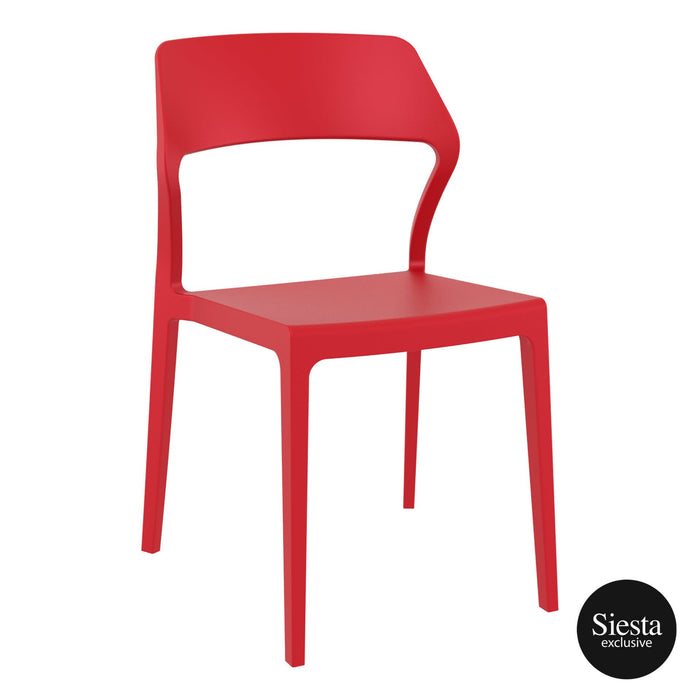 Premium High End Weather Resistant Snow Chair 83cm H - Red