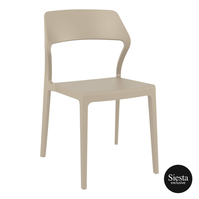 Premium High End Weather Resistant Snow Chair 83cm H - Taupe