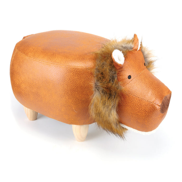 Funzee Premium Kids Animal Stool | Cute Lion Childrens Seating Stool