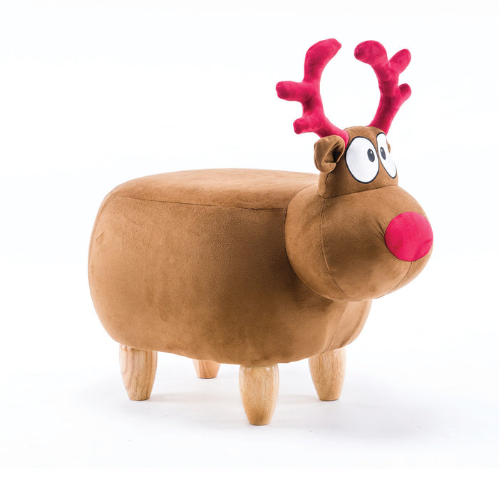 Funzee Premium Kids Animal Stool | Cute Raindeer Childrens Seating Stool