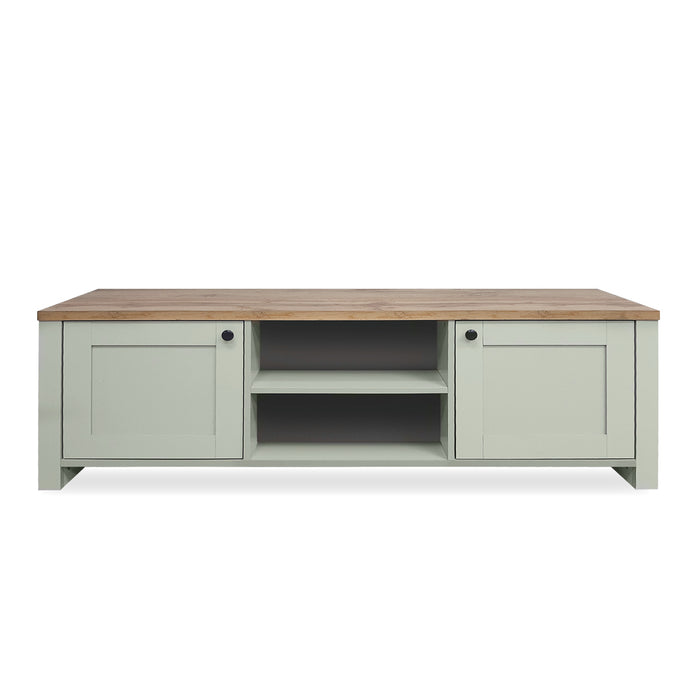 Centrum 150cm Two Tone Winchester TV Stand | Modern Sleek TV Entertainment Unit