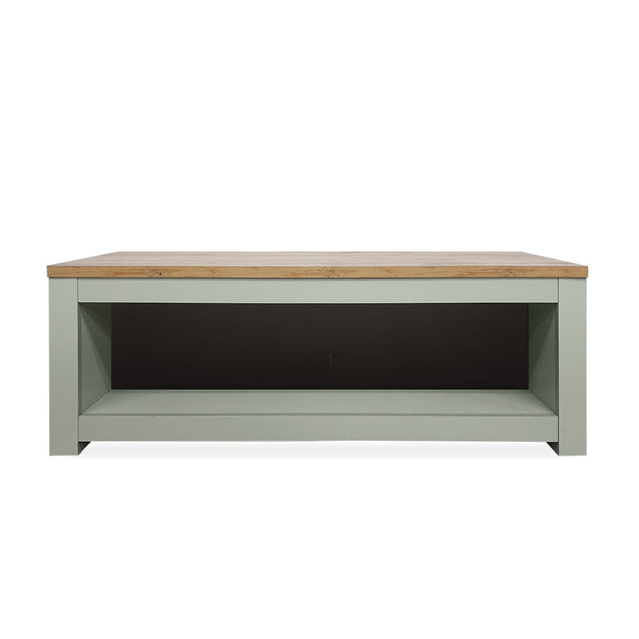Centrum 105cm Two Tone Winchester Coffee Table | Modern Sleek Coffee Table TV Stand