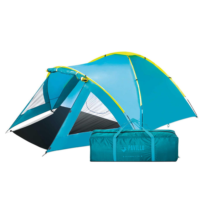 3 Person 2.4m x 2.1m UV Protected Beach and Camping Tent