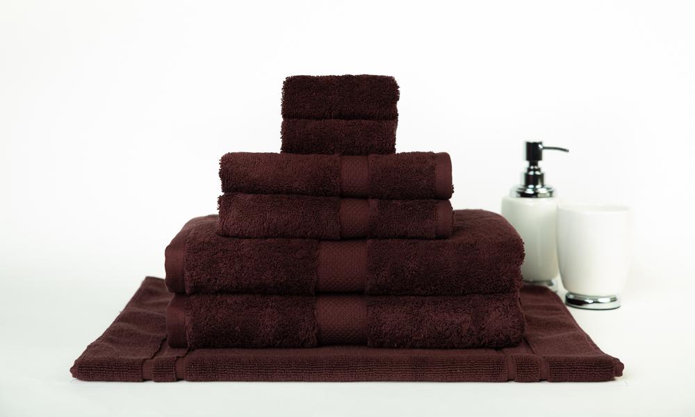 100% Premium Combed Cotton Extra Large Bath Sheet Towel Set | 7 or 14pc Sets | Superior Abosrbance and Size | 2 Sizes - 30 Colours Bath Towels & Washcloths 7pc Set / Chocolate Ontrendideas Bed and Bath