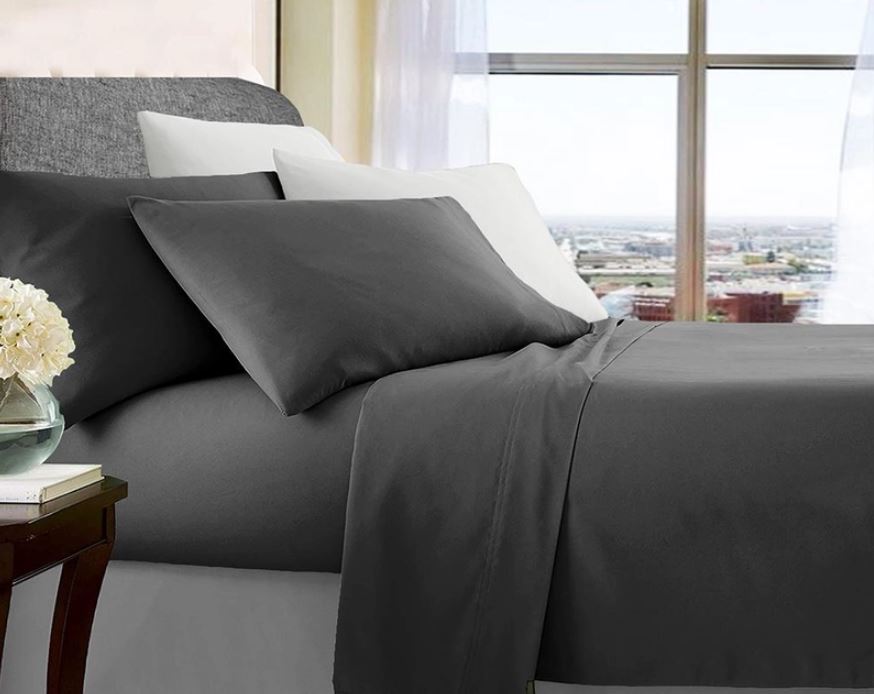750TC Opulence Ultra Soft Microfibre Wrinkle Free Sheet Set | Summer Cooling Sheet |5 Sizes - 6 Colours