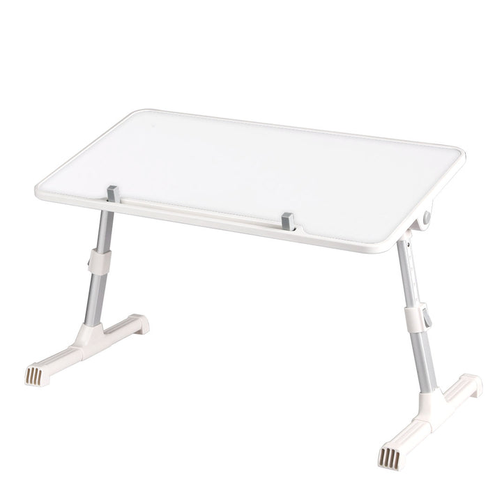 Techsta II 50cm Laptop Desk | Portable Foldable Computer Stand Table in White