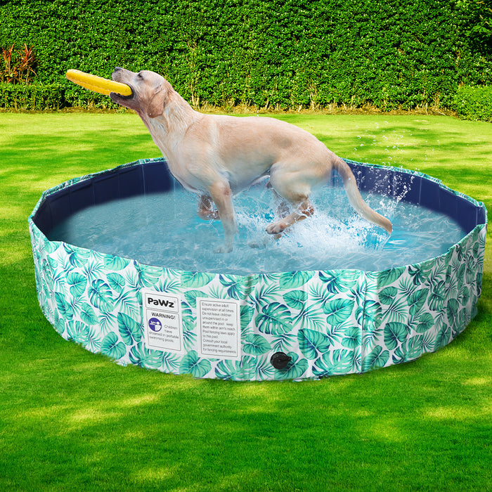 Pawzee 120cm Pet Swimming Pool | Portable Dog Cooldown Pool Fun Play - Summer