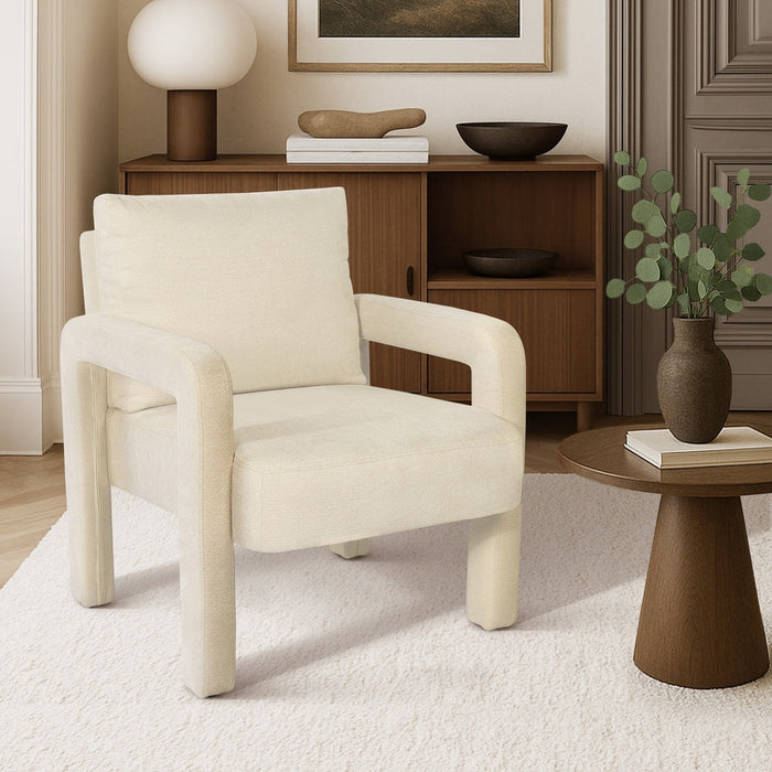 Milano Super Soft Velvet Touch Armchair | Designer Feel Modern Accent Lounge Chair