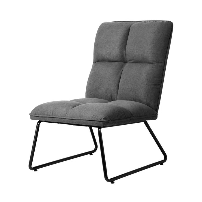 Aria Plush Velvet Upholstered Accent Chair | Plush Sofa Lounge Archamir