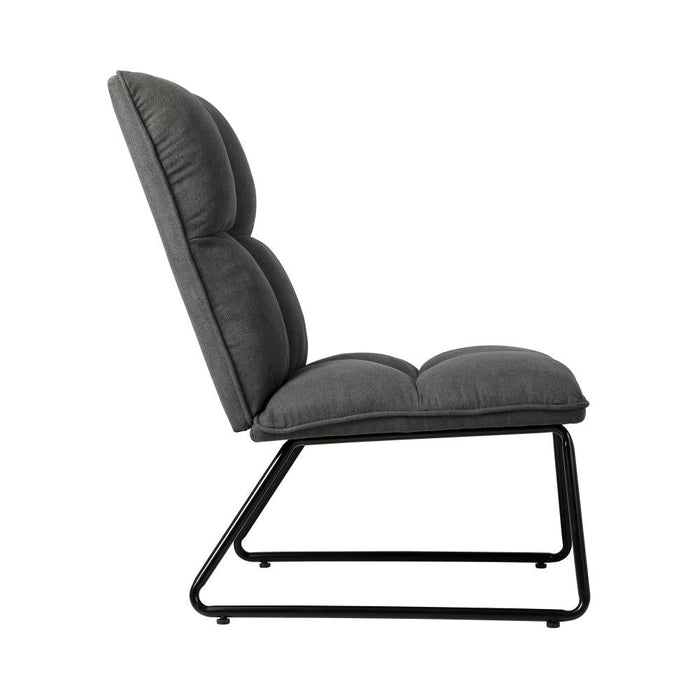 Aria Plush Velvet Upholstered Accent Chair | Plush Sofa Lounge Archamir