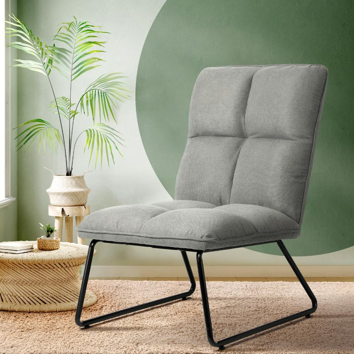Aria Plush Velvet Upholstered Accent Chair | Plush Sofa Lounge Archamir