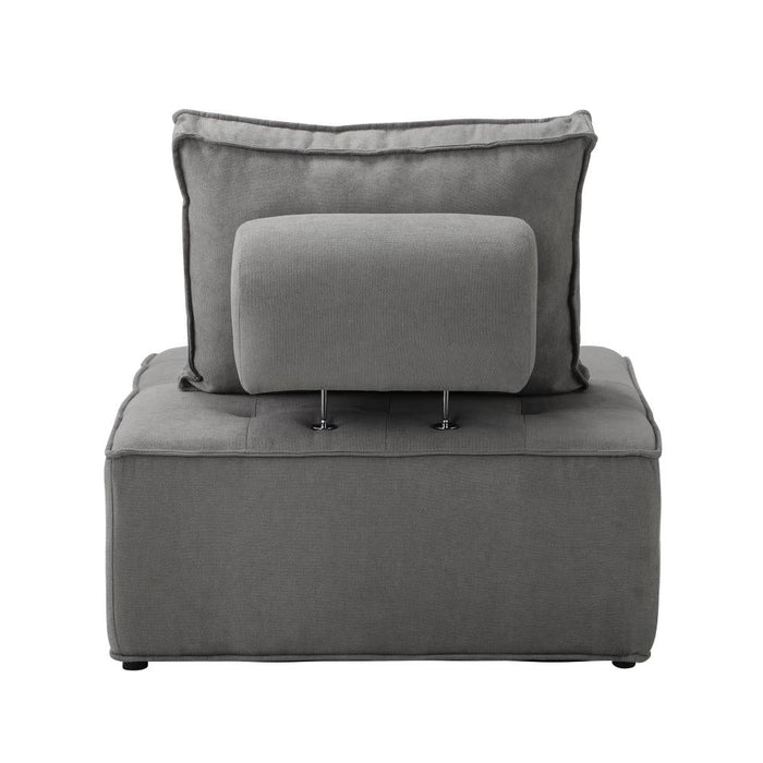 Natuzzo Verstaile Modular Sofa Lounge Set | Adjustable Armless Sofa Lounge