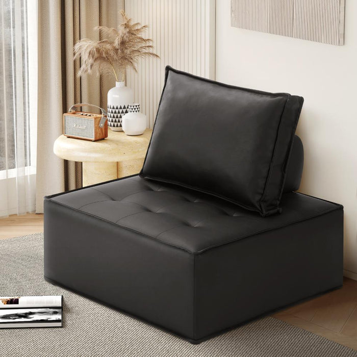 Natuzzo Verstaile Modular Sofa Lounge Set | Adjustable Armless Sofa Lounge