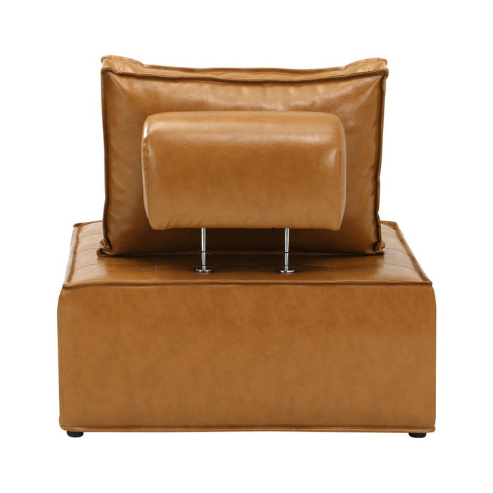 Natuzzo Verstaile Modular Sofa Lounge Set | Adjustable Armless Sofa Lounge