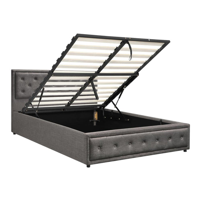 Fiori Luxury Gas Lift Storage Bed | Two In One Premium Modern Storage Bed Combo
