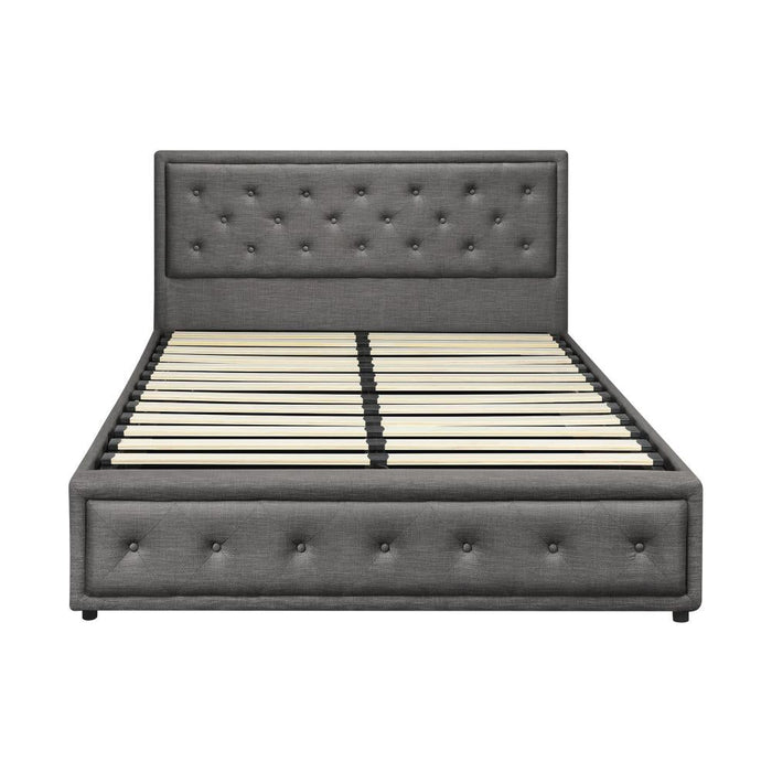 Fiori Luxury Gas Lift Storage Bed | Two In One Premium Modern Storage Bed Combo