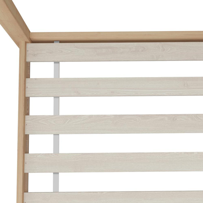 Scandi Wooden Kids House or Teepee Bed with Mattress Set | Children's Bed and Mattress Combo