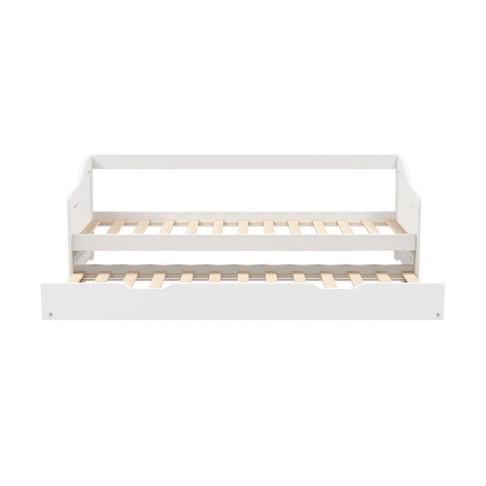Reggio Kids Trundle Bed | Kids Two in One Daybed Single Size and Single Trundle