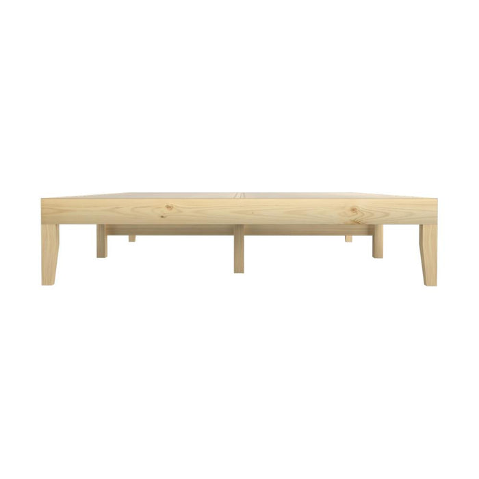 Milano High Quality Solid Wooden Timber Bed Base | Easy Assembly Quality Platform Bed | Minimalistic Bed Base