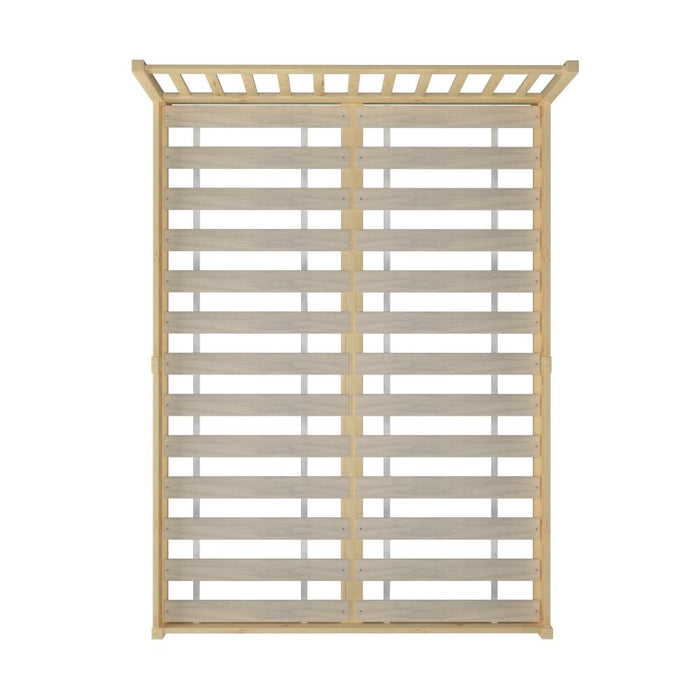 Milano High Solid Quality Wooden Timber Platform Bed | Easy Assembly Quality Modern Bed Frame