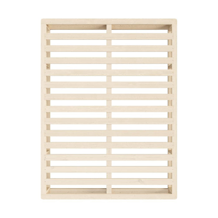 Rearo Cage Style Wooden Slim Bed Base | Modern Minimialistic Durable Wooden Bed Frame Base