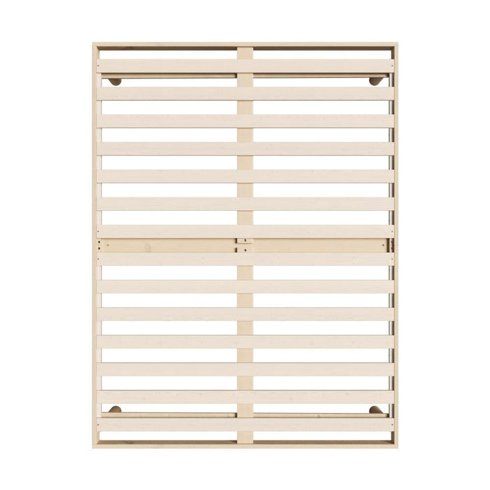Scandi Rearo Premium Timber Platform Bed | High Quality Wooden Slimline Floating Bed Base