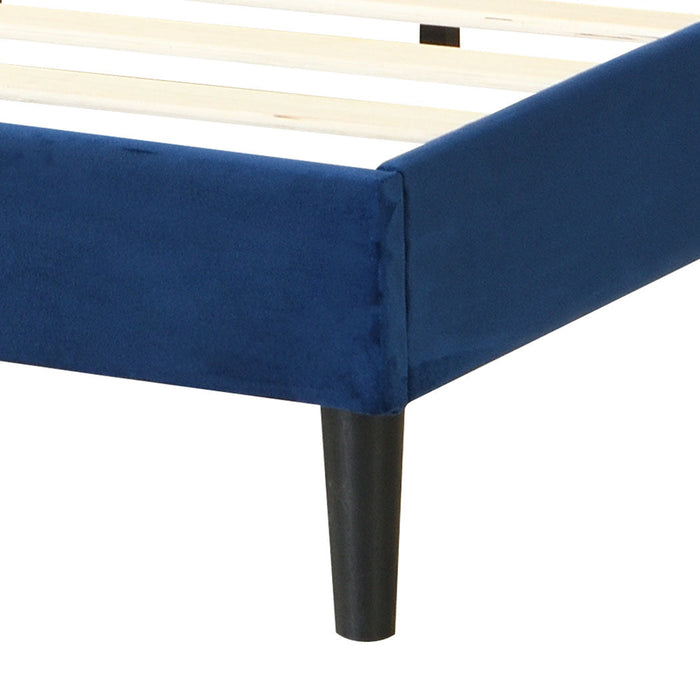 Lucrezia Velvet Touch Modern Bed Frame | Premium Soft Plush Velvet Bed