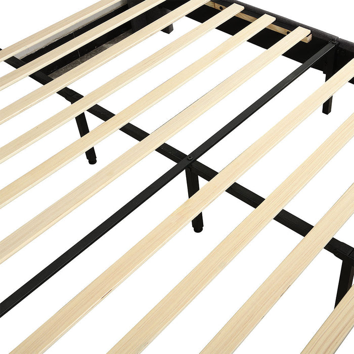 Lucrezia Velvet Touch Modern Bed Frame | Premium Soft Plush Velvet Bed