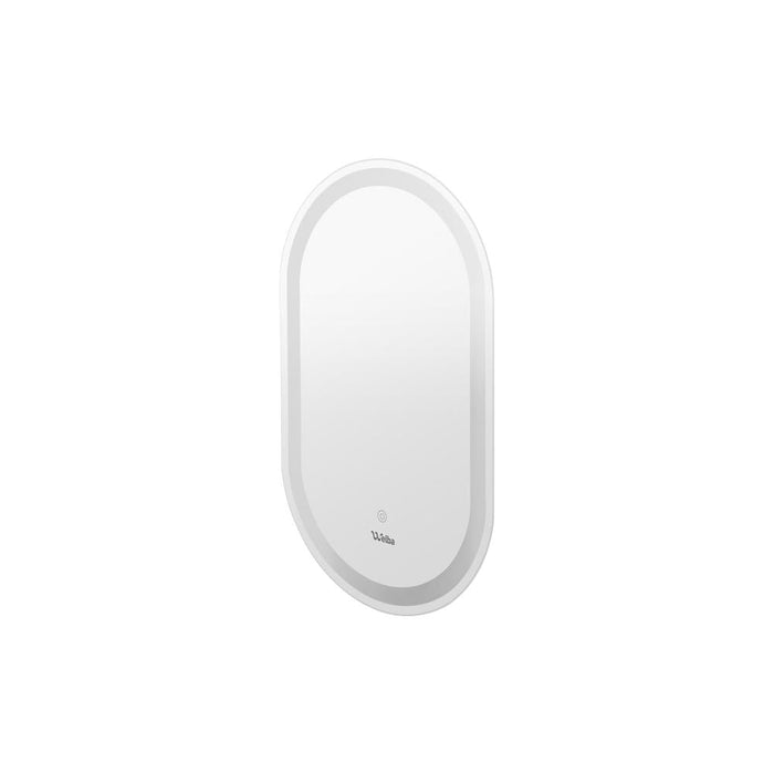 Lumiro Oval Bathroom LED Mirror | Oval Modern High Quality 3 Colour LED Bathroom Mirros | Easy Install Anti Fog