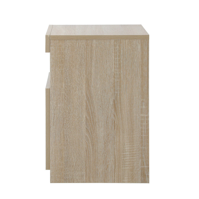 Grazio Modern LED Bedside Table | Gloss Storage Draw One Shelf Nightstand