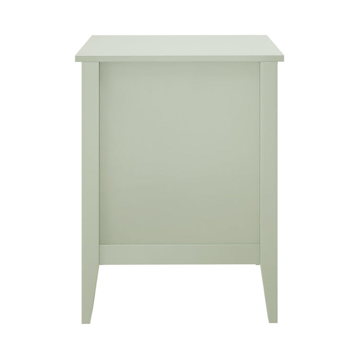 Centrum Nuovo Three Drawer Bedside Table | Modern Bedroom Storage Unit Nightstand