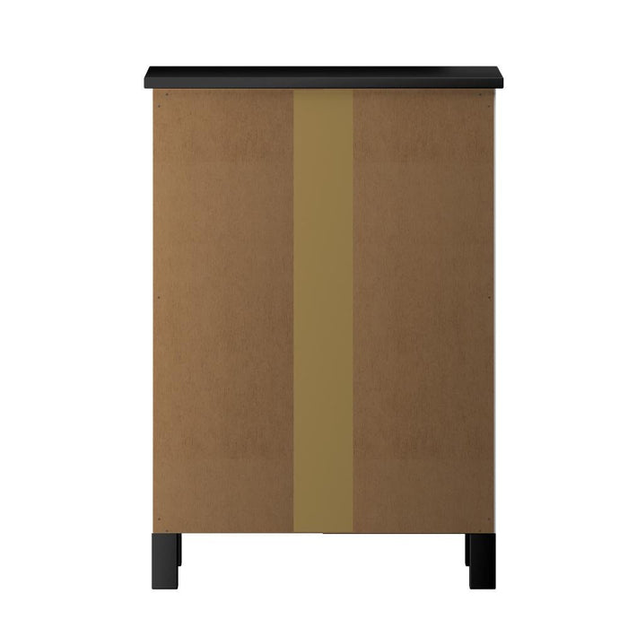 Martinique Modern Bedside Table with Three Drawers | Hampton Style Bedside Table Nightstand