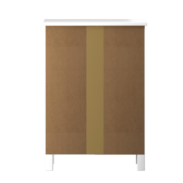 Martinique Modern Bedside Table with Three Drawers | Hampton Style Bedside Table Nightstand
