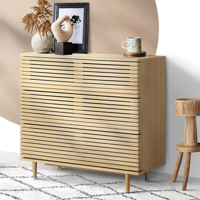 Centrum Bedroom 3 or 6 Chest of Drawers Tallboy Cabinet | Modern Tallboy Storage Dresser Cabinet