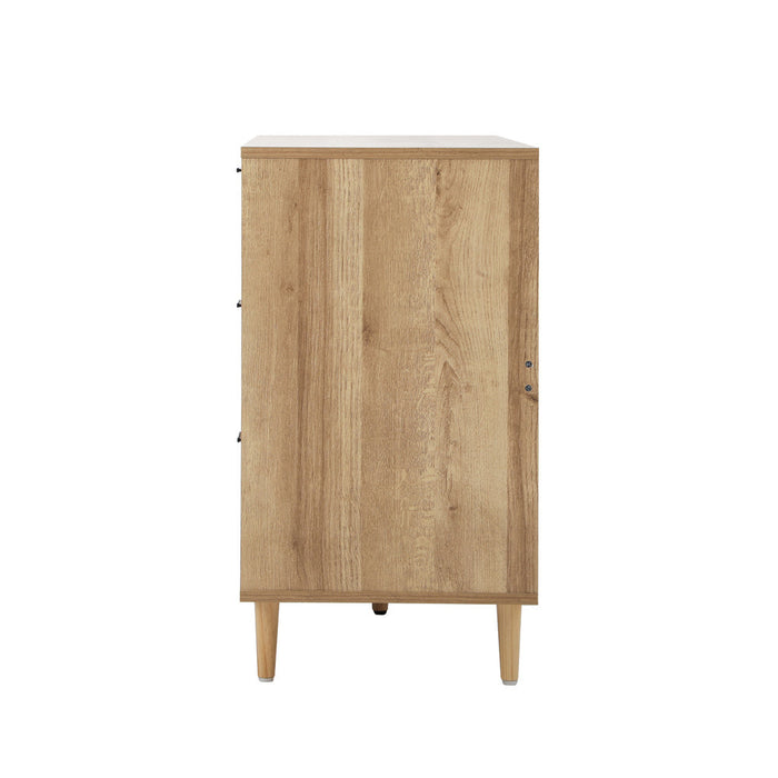 Essenza Mila 7 Draw Modern Dresser Tallboy | 7 Draw Chest Of Drawers Wooden Storage Unit