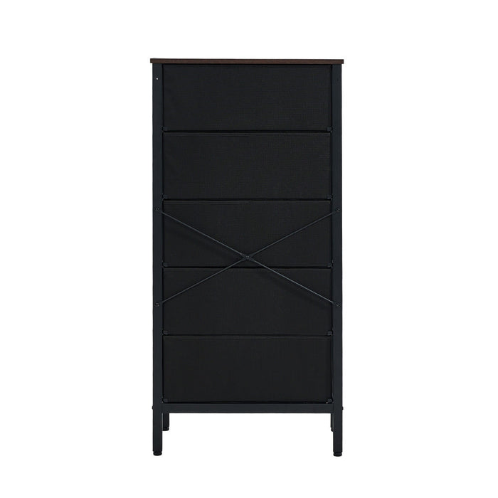 Prato Rustic Rattan Chest of Drawers Dresser Cabinet | Rattan Storage Unit Furniture Five Six Eight Draws