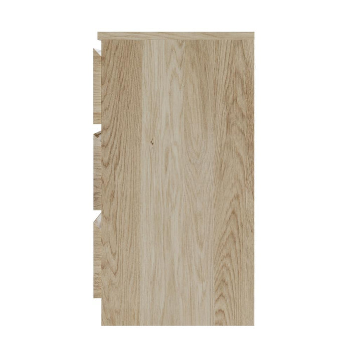 Santori Naturo Modern Chest Of Drawers Storage Cabinet | Wooden Tallboys in 3 or 6 Drawer Option