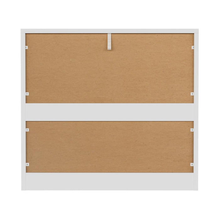 Santori Blanco Modern Chest Of Drawers Storage Cabinet | Elegant White Wooden Tallboy